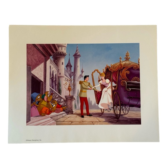 Disney’s Cinderella II Dreams Come True Litho Portfolio Set from 2002 - Picture 7 of 10